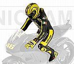 Valentino Rossi figurine Ducati Test 2011 by MINICHAMPS