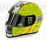 Helmet AGV Valentino Rossi Motogp 2009 (1/2 scale - 13cm) by MINICHAMPS