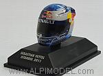 Helmet GP Istanbul 2011 World Champion Sebastian Vettel (1/8 scale - 3cm) by MINICHAMPS