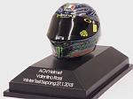 Helmet AGV Winter Test Sepang 2018 Valentino Rossi (1/8 scale - 3cm) by MINICHAMPS