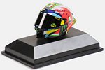 Helmet AGV Valentino Rossi MotoGP Misano 2019 (1/8 scale - 3cm) by MINICHAMPS