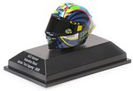 Helmet AGV MotoGP Winter Test Sepang 2020 Valentino Rossi (1/8 scale - 3cm) by MINICHAMPS