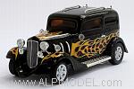 American Hot Rod (Black with flames) by MINICHAMPS