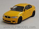 BMW Serie 1 M Coupe 2011 (Atacama Yellow) by MINICHAMPS