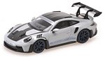 Porsche 911 GT3-RS (992) 2022 (Grey Metallic) by MINICHAMPS