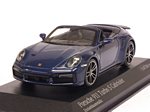 Porsche 911 Turbo S Cabriolet (992) 2020 (Blue Metallic) by MINICHAMPS