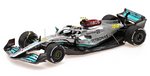 Mercedes W13 AMG #44 GP France 2022 Lewis Hamilton 300th GP by MINICHAMPS