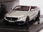 Brabus 850 (Mercedes AMG S63 S-Class) Cabriolet 2016 (Silver) by MINICHAMPS