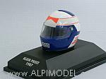 Helmet Alain Prost 1987  (1/8 scale - 3cm) by MINICHAMPS