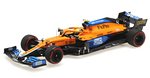 McLaren MCL35M #4 GP Russia 2021 Lando Norris Pole Position by MINICHAMPS