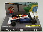 Toleman TG184 Hart 1984 Ayrton Senna by MINICHAMPS