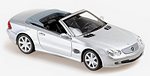 Mercedes SL-Class (R230) 2001 (Silver)  'Maxichamps' Edition by MINICHAMPS