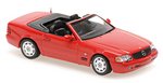 Mercedes SL-Class (R129) 1999 (Red) 'Maxichamps' Edition by MINICHAMPS