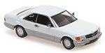 Mercedes 560 SEC (C126) 1986 (White)  'Maxichamps' Edition by MINICHAMPS