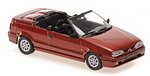 Renault 19 Cabriolet 1992 (Red Metallic)  'Maxichamps' Edition by MINICHAMPS