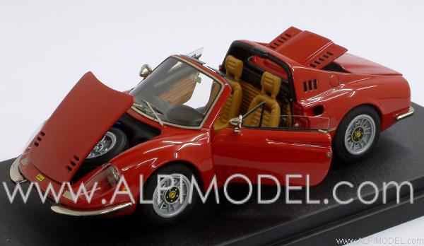 mr-collection Ferrari Dino 246 GTS (Red) hi-tech - with working
