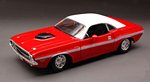 Dodge Challenger R/T Coupe 1970 (Red/White) by MAISTO