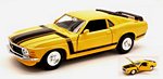 Ford Mustang Boss 302 1970 (Yellow/Black) by MAISTO