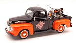 Ford F-1 1948 Harley Davidson with 1958 FLH Duo Glide by MAISTO