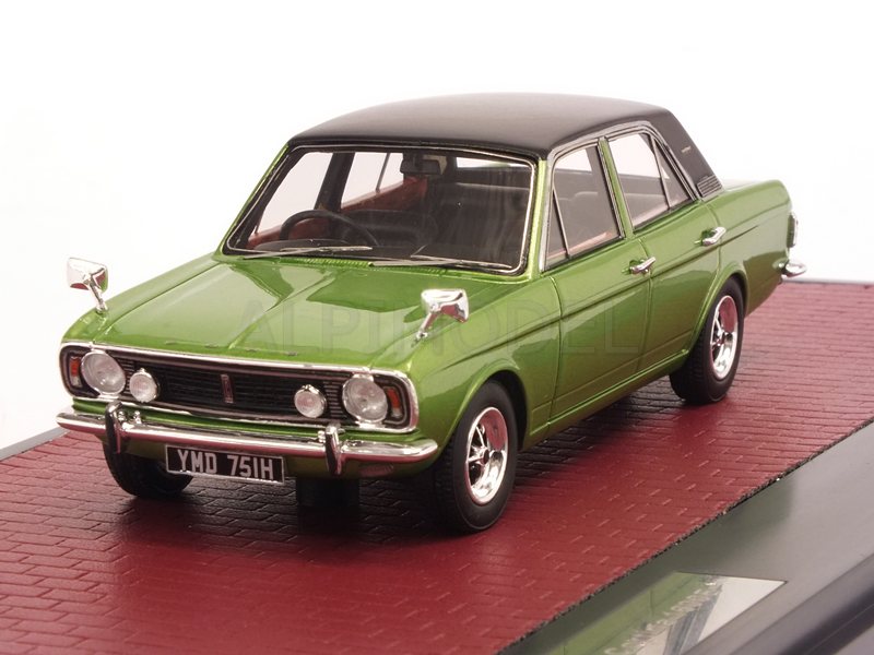 Ford Cortina 1600E 1968-70 (Green Metallic) by matrix-models