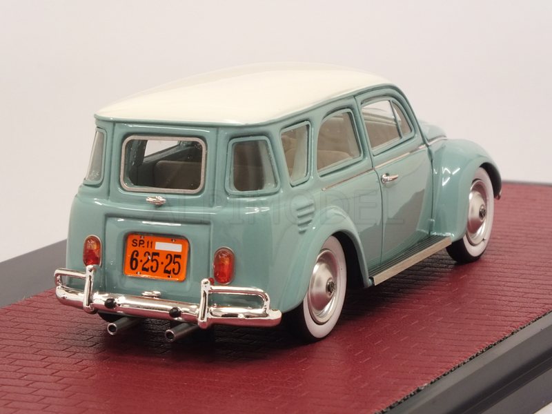 Volkswagen Fusca SW Prototype 1962 (Turquoise/White) by matrix-models