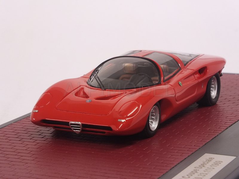Alfa Romeo 33-2 Coupe Speciale Pininfarina 1969 (Red) by matrix-models