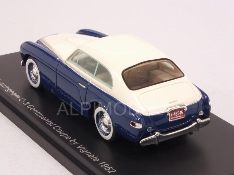 Cunningham C3 Continental Coupe Vignale 1952 (Blue/White) by neo