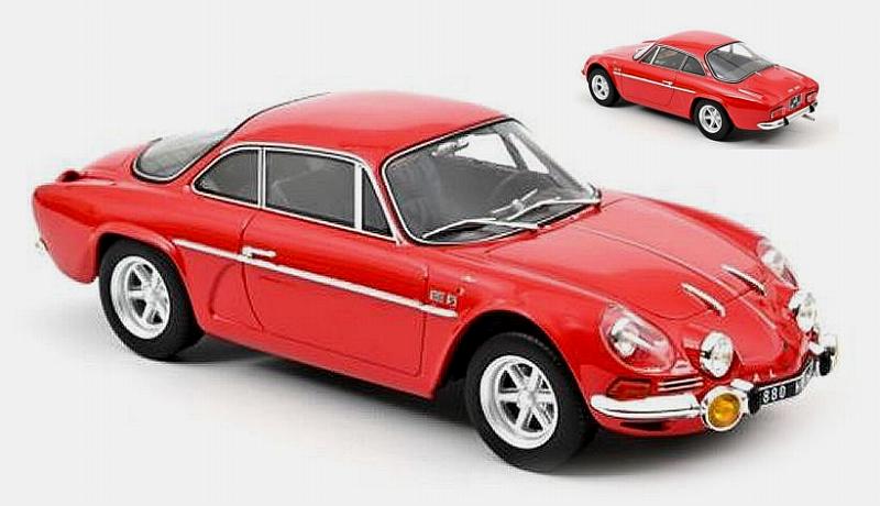 Alpine A110 Renault 1600S 1969 (Red) by norev