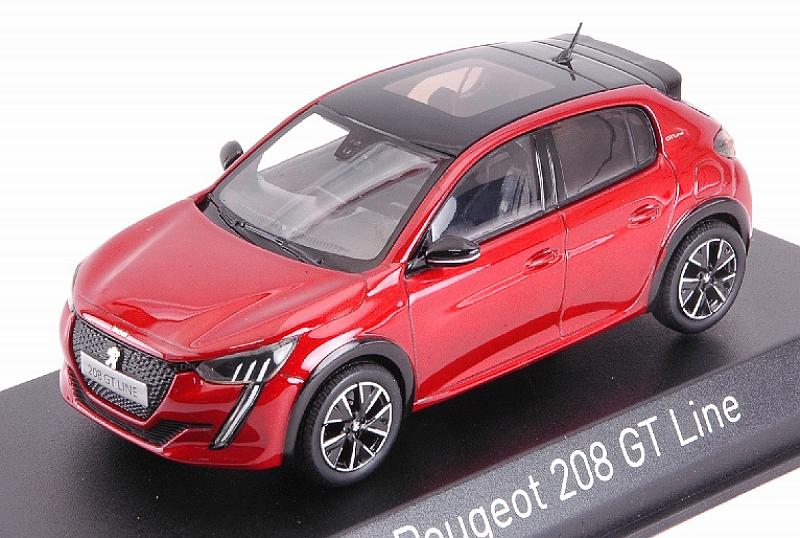 Peugeot E-208 GT 2019 (Red) by norev
