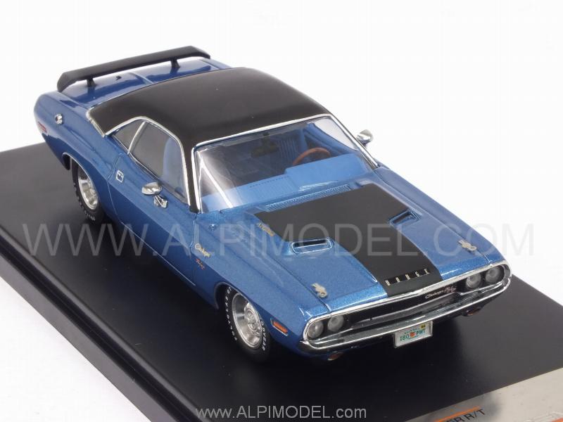 premium-x Dodge Challenger R/T 1970 (Blue Metallic/Matt Black) (1/43 scale  model)