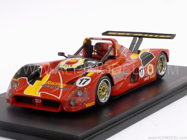 red-line Ferrari 333 SP'Racing of Belgium' #17 Le Mans 1996 