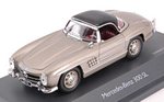 Mercedes 300 SL Spider with black hard top (Champagne Metallic) by SHU