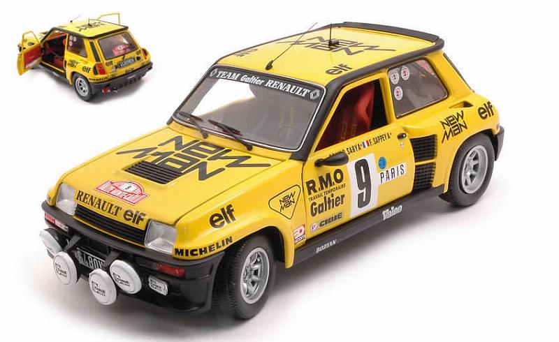 Renault 5 Turbo #9 Rally Monte Carlo 1982 Saby - Sappey by solido