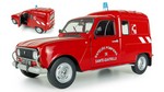 Renault R4L F4 Van Sapeurs Pompiers 1976 by SOLIDO