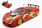 McLaren F1 GTR Short Tail 1996 (Red/Yellow) by SOLIDO