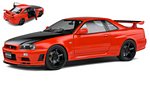 Nissan Skyline (R34) GT-R 1999 (Active Red) by SOLIDO