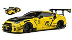 Nissan GT-R (R35) Liberty Walk Body Kit 2.0 Coupe 2022 (Yellow/Black)