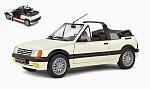 Peugeot 205 GTI Mk1 Cabriolet 1989 (White) by SOLIDO
