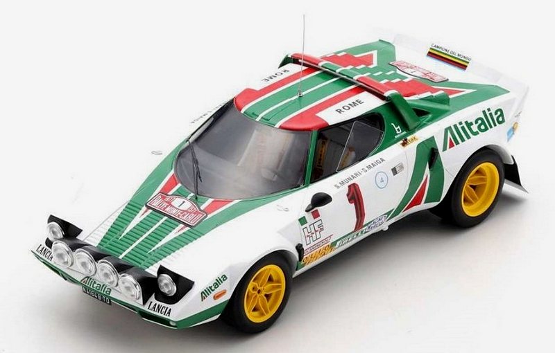 Lancia Stratos HF #1 Winner Rally Monte Carlo 1977 Munari - Maiga by spark-model