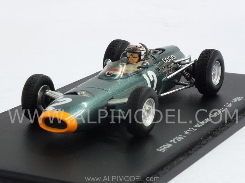 spark-model BRM P261 #12 Winner GP Monaco 1966 Jackie Stewart (1
