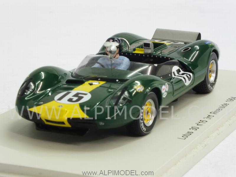 spark-model Lotus 30 #15 Riverside 1964 Jim Clark (1/43 scale model)