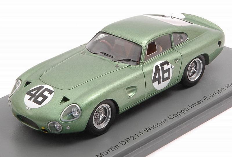 Aston Martin DP214 #46 Winner Coppa Inter Europa Monza 1963 Roy Salvadori by spark-model