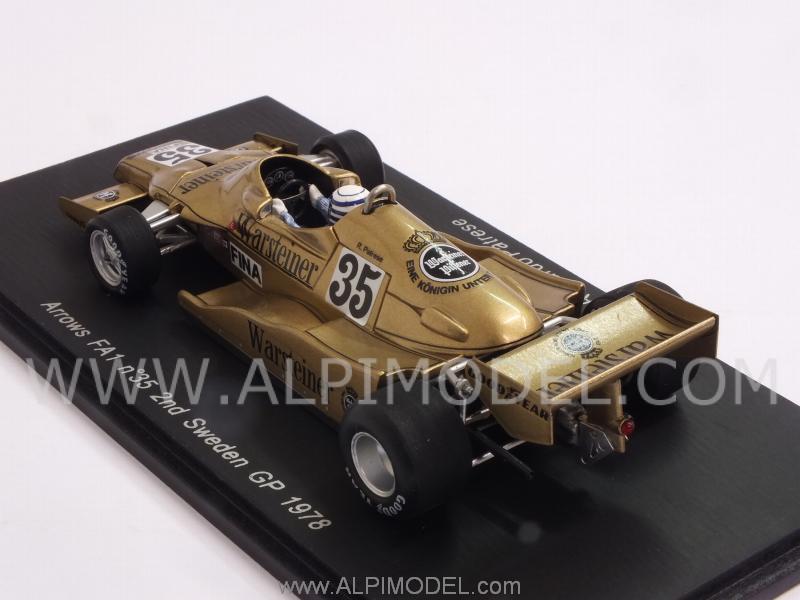 spark-model Arrows FA1 #35 GP Sweden 1978 Riccardo Patrese (1/43