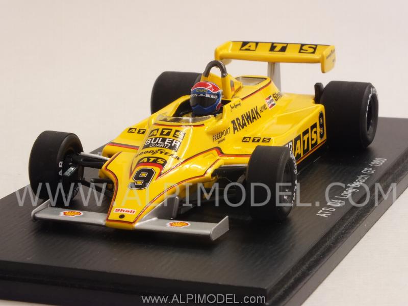 spark-model ATS D4 #9 GP Long Beach USA 1980 Jan Lammers (1/43