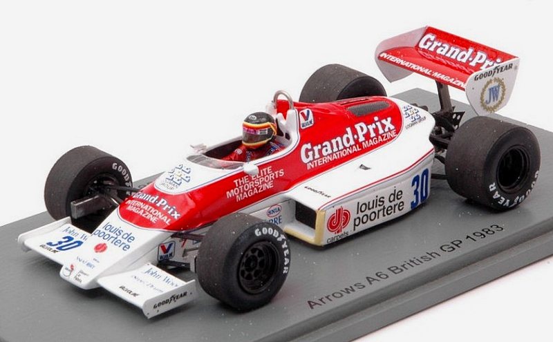 Arrows A6 #30 British GP 1983 Thierry Boutsen by spark-model
