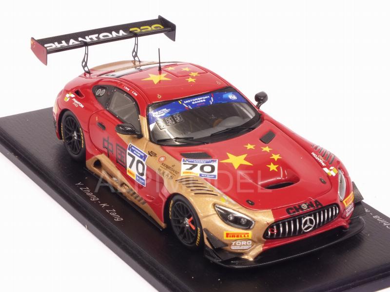 Mercedes AMG GT3 #70 FIA GT Vallelunga 2019 Zhang - Zang by spark-model