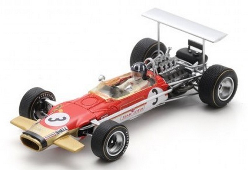 Lotus 49B #3 2nd GP Germany 1968 Graham Hill by spark-model