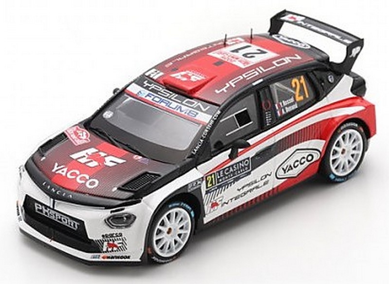 Lamcia Ypsilon HF #21 Rally Monte Carlo 2026 Rossel - Dunand by spark-model