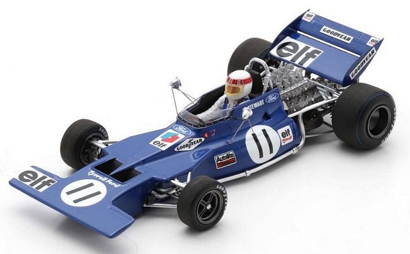Tyrrell 003 #11 Winner GP Monaco 1971 Jackie Stewart by spark-model