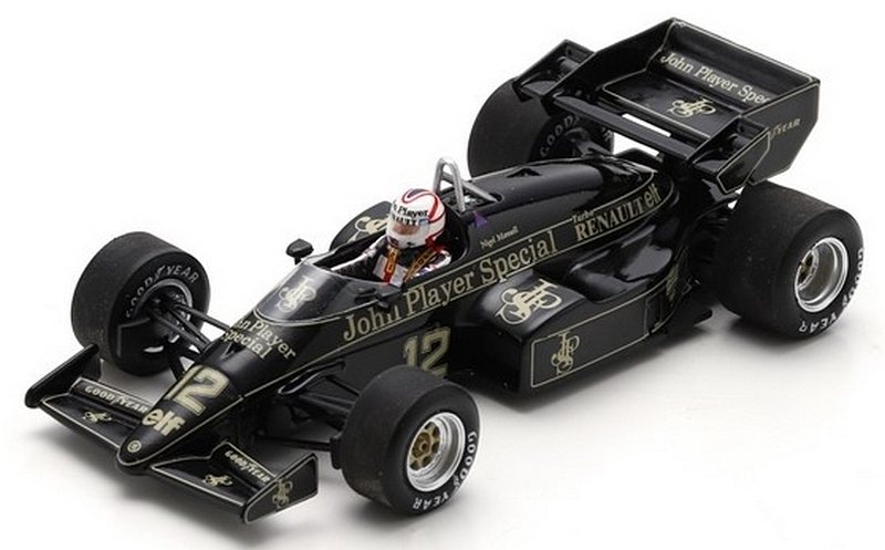 Lotus 95T #12 GP Netherlands 1984 Nigel Mansell by spark-model
